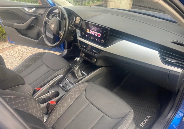 Skoda Scala cena 57500 przebieg: 146100, rok produkcji 2019 z Czarnków małe 121